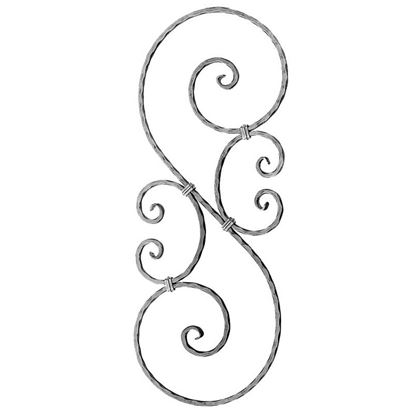 Immagine di PANNELLO A S, SEZIONE 12X12 MM, SPIGOLATO, 900X730 MM