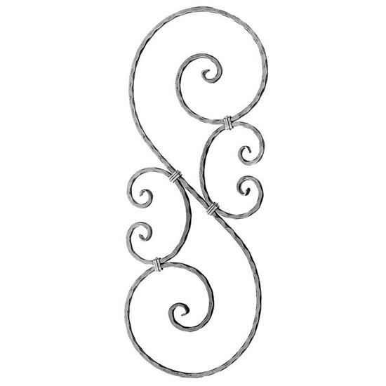 Immagine di PANNELLO A S, SEZIONE 12X12 MM, SPIGOLATO, 900X730 MM