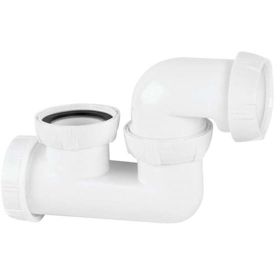 Immagine di SIFONE VASCA WIRQUIN, 1"1/2, Ø 40 MM, ISPEZIONABILE, ORIENTABILE
