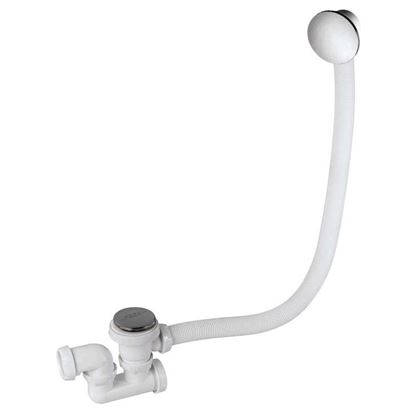 Immagine di COLONNA VASCA QUICK-CLACK WIRQUIN, CON SIFONE, ORIENTABILE, ISPEZIONABILE, Ø 40 MM
