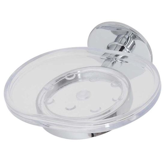 Immagine di PORTASAPONE, IDEA, CROMO, ACRILICO