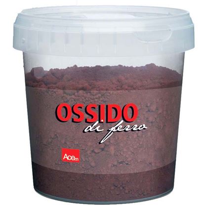 Immagine di OSSIDO, PIGMENTI INDICATI PER COLORARE CALCE ED INTONACI IN GENERE, PER INTERNI ED ESTERNI, 500 GR COLORE NERO