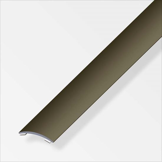 Immagine di PROFILO DI RACCORDO AUTOADESIVO, 30X5 MM, ALLUMINIO BRONZO, 1,0 MT
