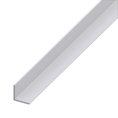 Immagine di ANGOLARE ALLUMINIO ARGENTO, 10X10X1 MM, 2 MT
