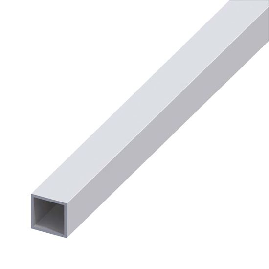 Immagine di TUBO QUADRATO, ALLUMINIO ARGENTO, 15X15X1 MM, 1 MT
