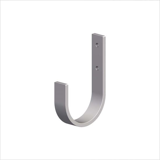 Immagine di GANCIO ACCIAIO, PIATTO, 110X60 MM