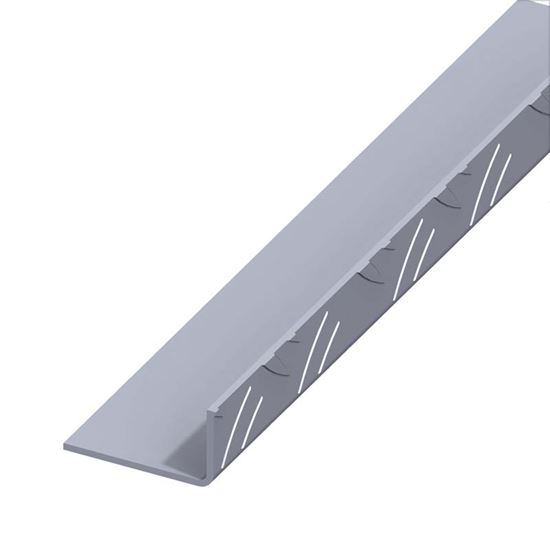 Immagine di ANGOLARE MANDORLATO, ALLUMINIO NATURALE, 23,5X43,5 MM, 1 MT