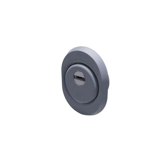 Immagine di KIT ESTERNO PROTECTOR FORTEZZA, ACCIAIO, CROMO SATINATO, Ø 50X15 MM