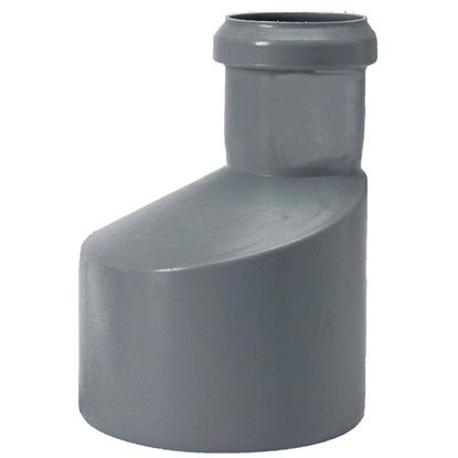 Immagine di RIDUZIONE ECCENTRICA HTR, POLIPROPILENE, Ø 110M/50F MM