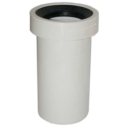 Immagine di RACCORDO DIRITTO HTSK, IN POLIPROPILENE, COLORE BIANCO, Ø 110X230 MM