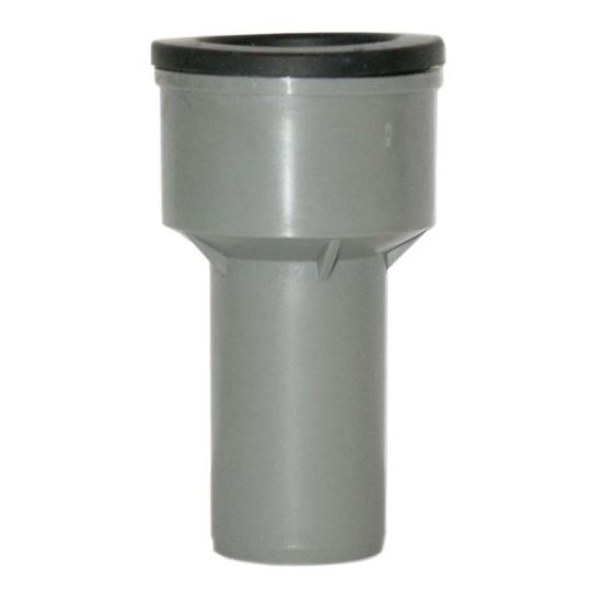 Immagine di RACCORDO DIRITTO HTS CON MORSETTO, IN POLIPROPILENE, Ø 24X32 MM, Ø 32X46