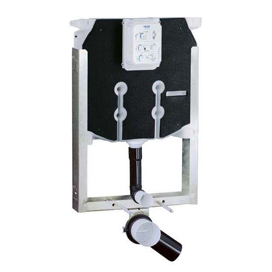 Immagine di CASSETTA INCASSO GROHE, PER VASO SOSPESO, 80 MM