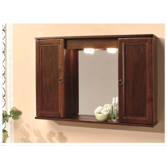 Immagine di SPECCHIERA, 2 ANTE CONTENITORE, 92X16XH63 CM