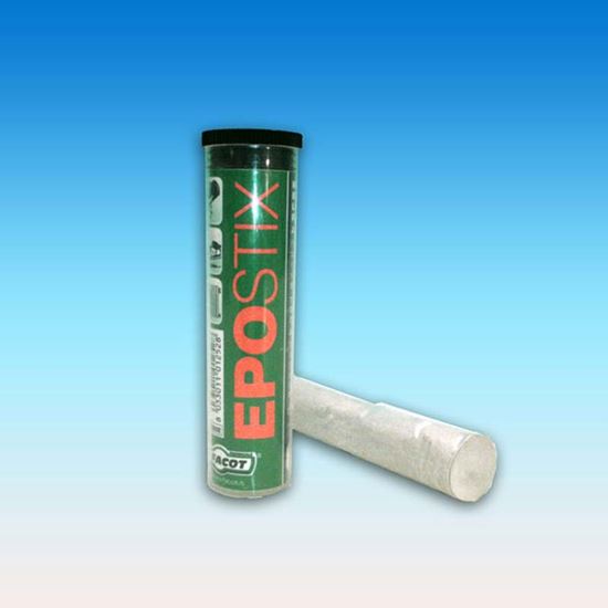 Immagine di MASTICE EPOSTIX, EPOSSIDICO BICOMPONENTE, PER LA RIPARAZIONE DI PERDITE D'ACQUA, 50 GR
