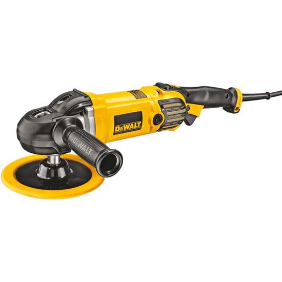 Immagine di LUCIDATRICE DEWALT, DWP849X, 1250 W, IMPUGNATURA LATERALE DRITTA E LATERALE A D, PESO 3 KG