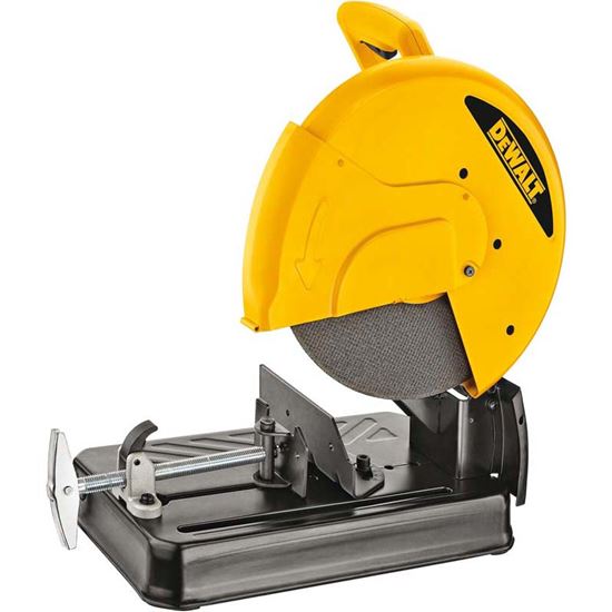 Immagine di TRONCATRICE DEWALT 2200 W, D28710, PER MATERIALI FERROSI, DISCO Ø 355 MM, CAPACITÀ DI TAGLIO A 90° 115X130 MM