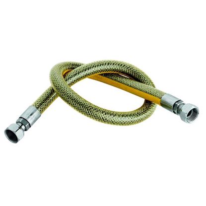 Immagine di TUBO GAS FLESSIBILE, UNI EN14800, FF, 1 MT