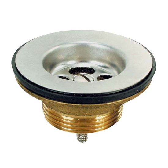 Immagine di PILETTA LAVELLO OTTONE, 1"1/4, Ø 65 MM