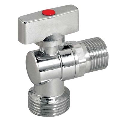 Immagine di RUBINETTO LAVATRICE, A SFERA, 1/2"X3/4"