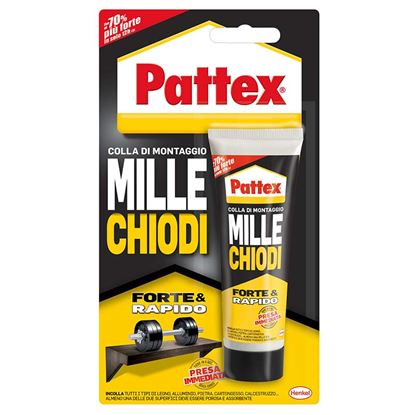 Immagine di PATTEX MILLECHIODI ORIGINAL, ADESIVO ACRILICO, 100 GR