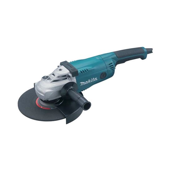 Immagine di SMERIGLIATRICE ANGOLARE MAKITA 2200 W, GA9020, Ø DISCO 230 MM, VELOCITÀ A VUOTO 6600 GIRI/MIN, PESO 5,8 KG