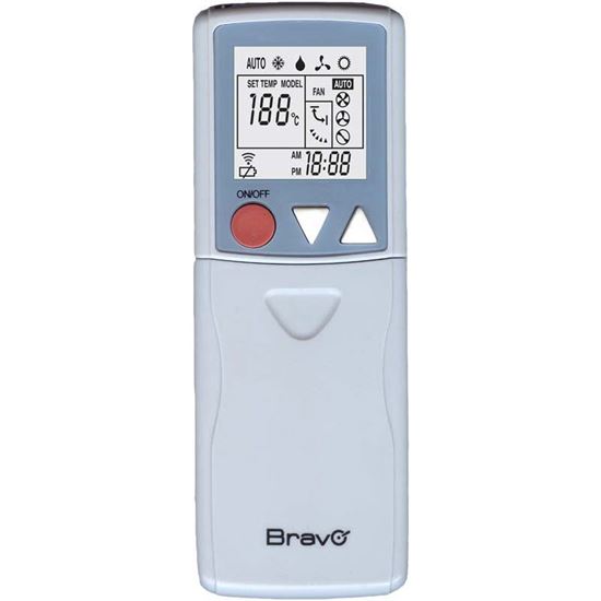 Immagine di TELECOMANDO UNIVERSALE, PER CONDIZIONATORI D'ARIA, PROGRAMMAZIONE AUTOMATICA, COLORE AVORIO