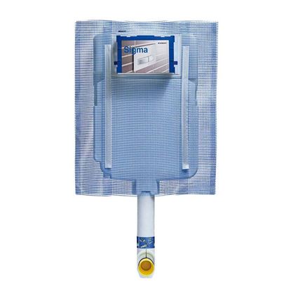 Immagine di CASSETTA INCASSO GEBERIT SIGMA 8, SENZA PLACCA, AZIONAMENTO MECCANICO DOPPIO TASTO, RISCIACQUO 3-7,5 LT, ISOLAMENTO ANTICONDENSA