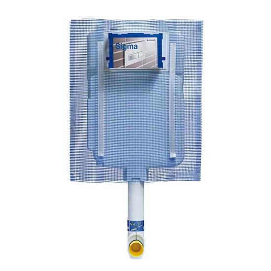 Immagine di CASSETTA INCASSO GEBERIT SIGMA 8, SENZA PLACCA, AZIONAMENTO MECCANICO DOPPIO TASTO, RISCIACQUO 3-7,5 LT, ISOLAMENTO ANTICONDENSA