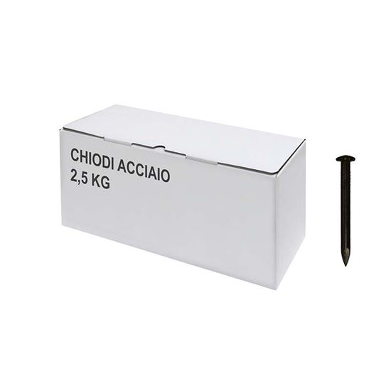 Immagine di CHIODI ACCIAIO, 2,5 KG, 4X70 MM