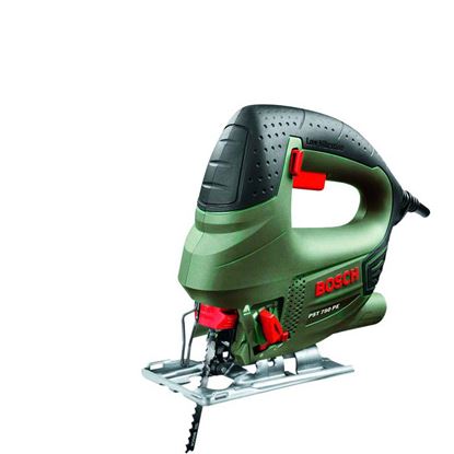 Immagine di SEGHETTO ALTERNATIVO PST750PE, 530 W, VELOCITÀ 3000 CORSE/MIN, TAGLIO LEGNO 75 MM-ACC.5 MM-ALLUM.12 MM, VALIGETTA, 3 KG