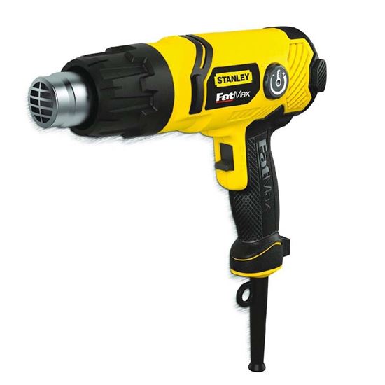 Immagine di PISTOLA TERMICA STANLEY FATMAX, FME670K, AD ARIA CALDA, 2000 W, 2 REGOLAZIONI TEMPERATURA, VALIGETTA, PESO 940 GR