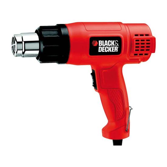 Immagine di PISTOLA TERMICA BLACK & DECKER, AD ARIA CALDA, 1750 W, 2 REGOLAZIONI TEMPERATURA, FLUSSO D'ARIA 570/740 LT/MIN