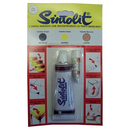 Immagine di STUCCO, SINTOLIT, PER LEGNO, 60 ML, COLORE LEGNO CHIARO