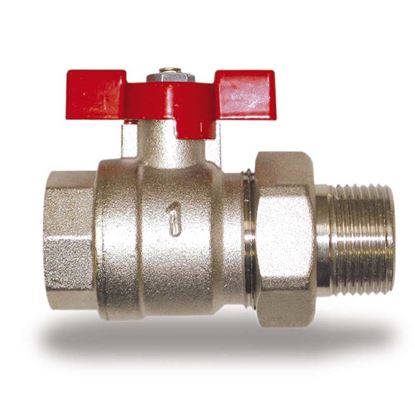 Immagine di VALVOLA SFERA, IVR, CON BOCCHETTONE, 3/4"
