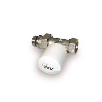 Immagine di VALVOLA SATURN, IVR, TERMOSTATIZZABILE, DRITTA, ATTACCO FERRO, 1/2"