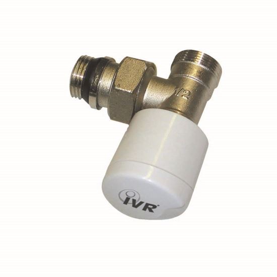 Immagine di VALVOLA SATURN, IVR, TERMOSTATIZZABILE, SQUADRO, RAME/MULTISTRATO, 3/8"X24/19 MM
