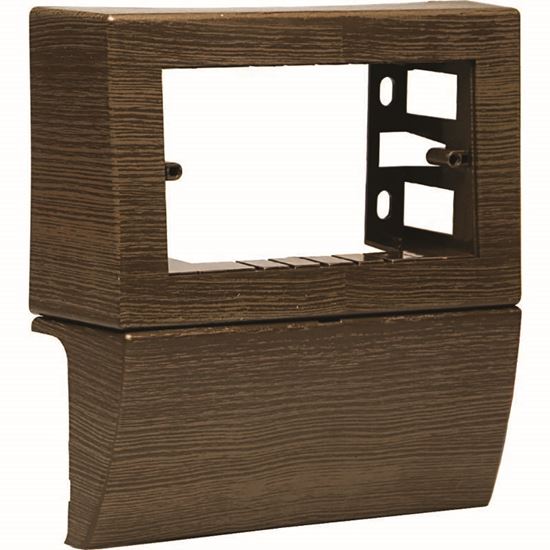 Immagine di SCATOLA WENGÈ, 4/3 MODULI