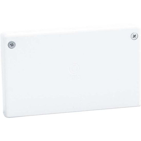 Immagine di CHIUSURA TERMINALE, COLORE BIANCO, 60X40 MM