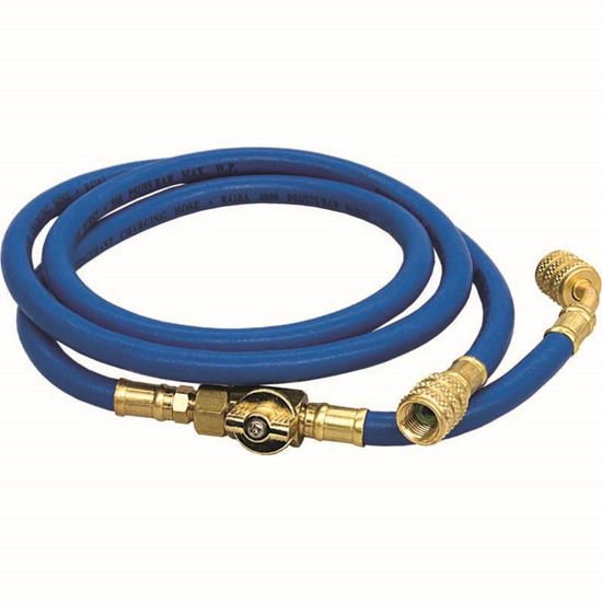 Immagine di TUBO FLESSIBILE, CON RUBINETTO 5/16", COLORE BLU