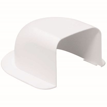 Immagine di CURVA PASSAGGIO MURO, COLORE BIANCO, 80X60 MM