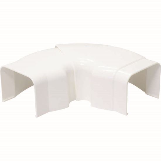 Immagine di CURVA PIANA, COLORE BIANCO, 80X60 MM