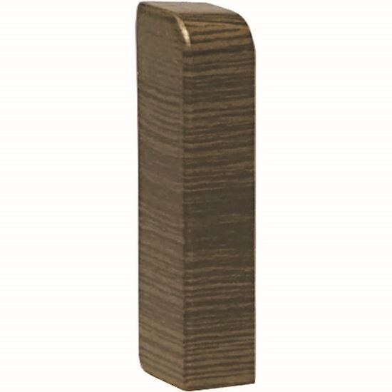 Immagine di TERMINALE SINISTRO, COLORE WENGÈ, ALTEZZA 70 MM