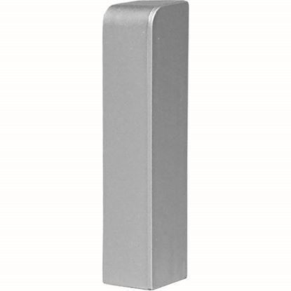 Immagine di TERMINALE DESTRO, COLORE ALLUMINIO, ALTEZZA 70 MM