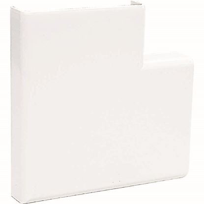 Immagine di CURVA PIANA FISSA, COLORE BIANCO, 70X20 MM