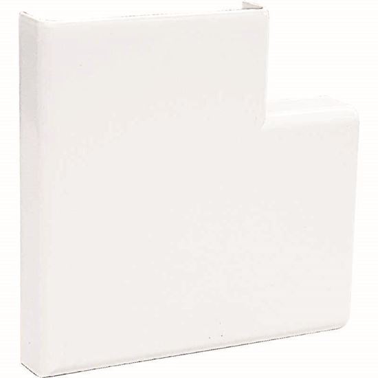 Immagine di CURVA PIANA FISSA, COLORE BIANCO, 70X20 MM