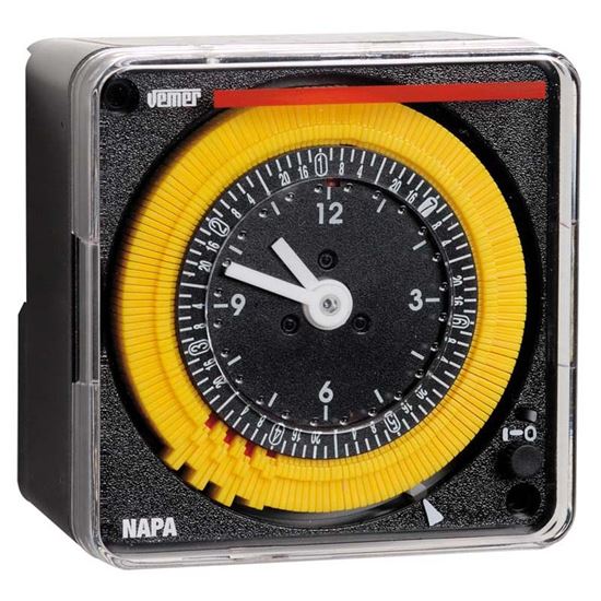 Immagine di OROLOGIO MECCANICO SETTIMANALE, 72X72 MM, ALIMENTAZIONE 230 V