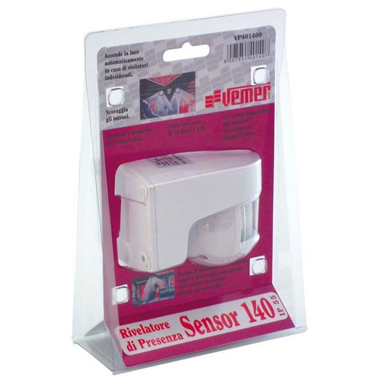 Immagine di RIVELATORE DI PRESENZA, DA ESTERNO, CON ANGOLO 140°
