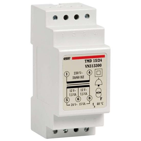 Immagine di TRASFORMATORE MODULARE, DI SICUREZZA, 15/24