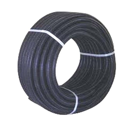 Immagine di TUBO CORRUGATO, COLORE NERO, SENZA TIRAFILO, BOBINA 25 MT, Ø 20 MM