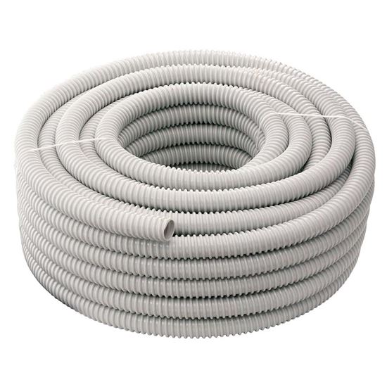Immagine di GUAINA VINILICA SPIRALATA, COLORE GRIGIO, 10 MT, Ø 20 MM